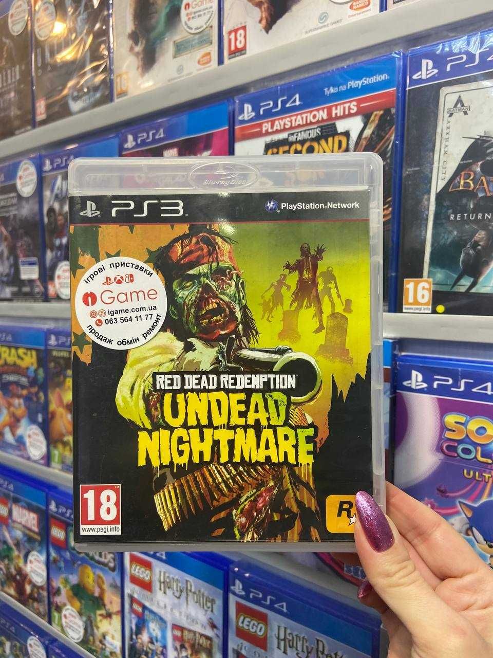 Red Dead Redemption Undead Nightmare RDR PS3, igame