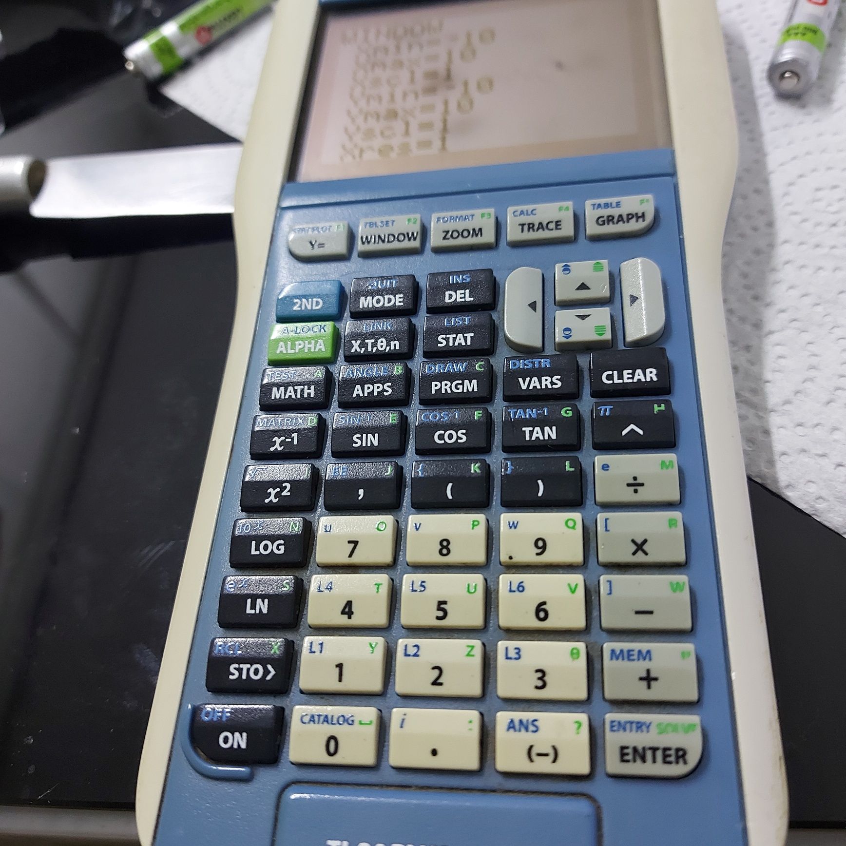 Calculadora  científica texas ti 84