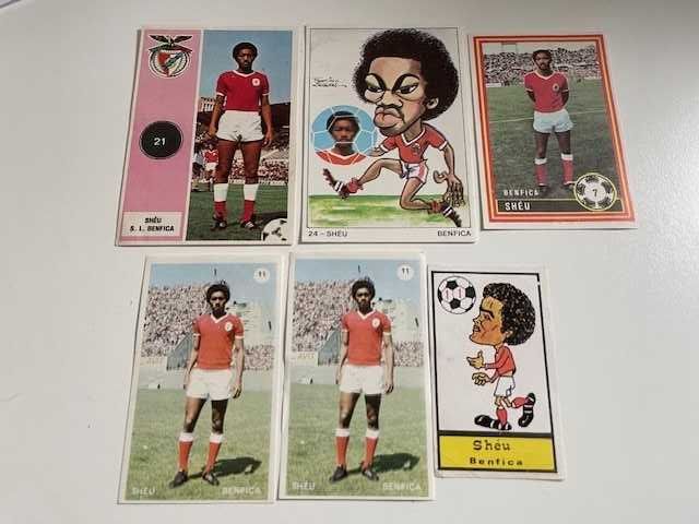 Cromos Chalana e Sheu Benfica