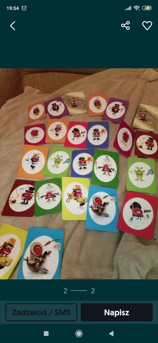 Karty do gry rzadkie, McDonald's, happy Meal, Piotruś Nowe