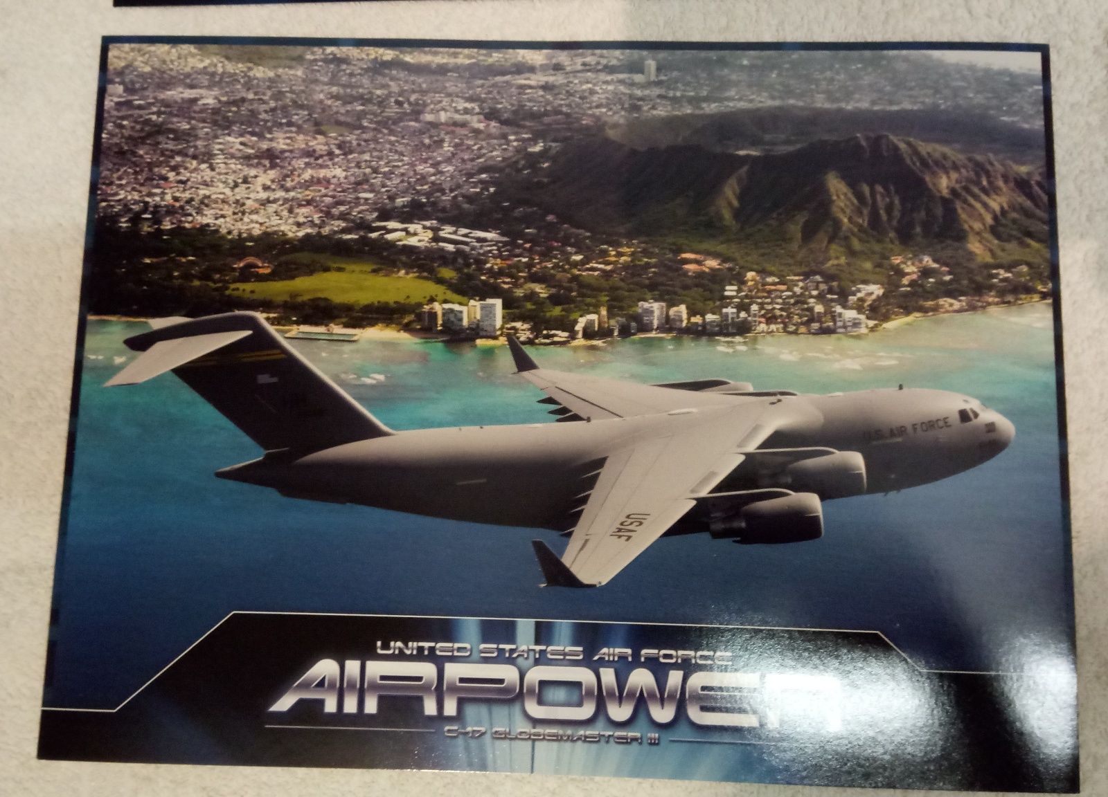 Posters Aviões Combate/Militares USAF-Portes incluídos