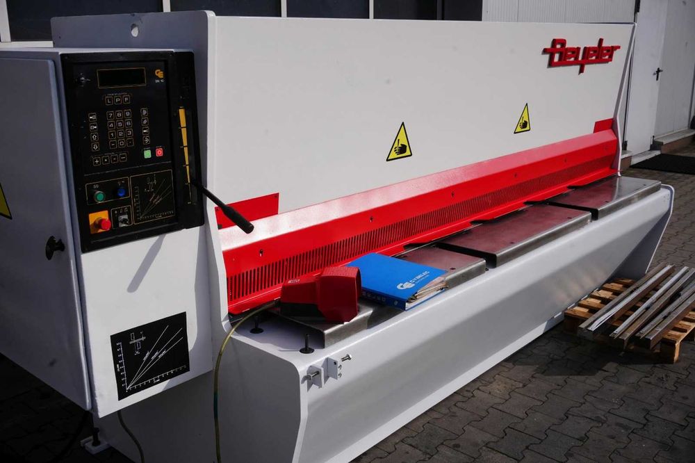 Gilotyna nożyce do blachy Beyeler Szwajcaria typ VR CNC 3070 x 6,5 mm