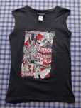 Винтаж Футболка мерч punk grunge Attack of the Zombie girl 2003