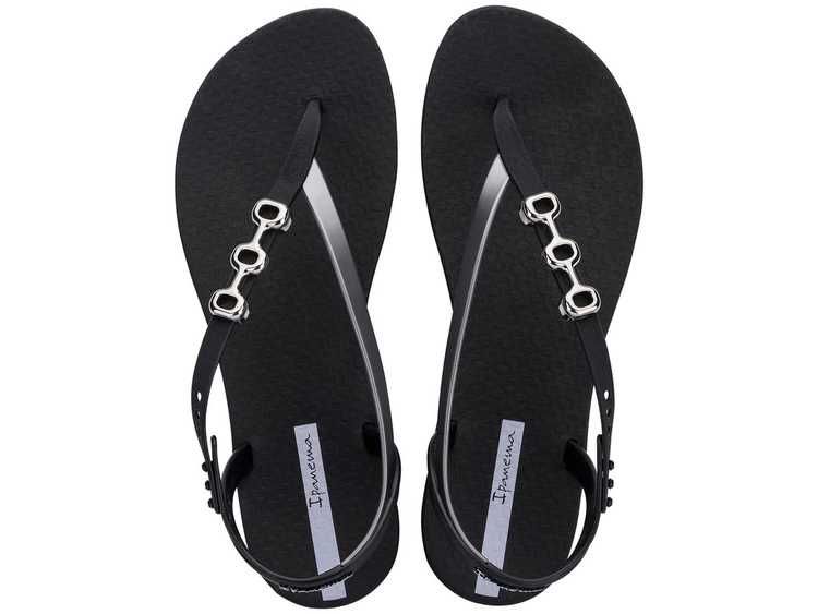 Ipanema Sandal Rio sandały japonki modne wygodne czarne r. 37-42