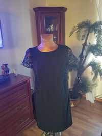 sukienka czarna z giepiura rozmiar L/XL