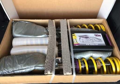 Zawieszenie gwintowane KW V1 inox BMW 1, 2, 3, 4 Coupe - F30, fxx.