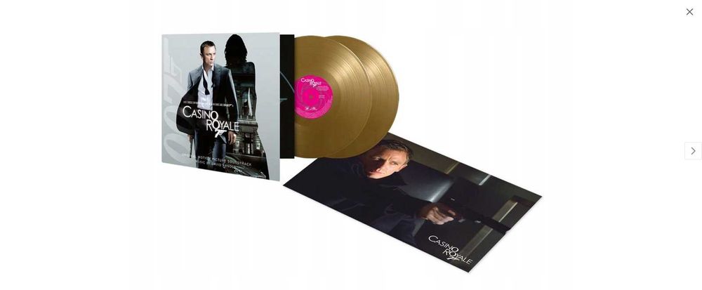 Winyl James Bond - Casino Royale 2xLP - Gold Limited Edition