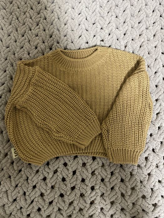 Вязаний светрик 6-12 місяців