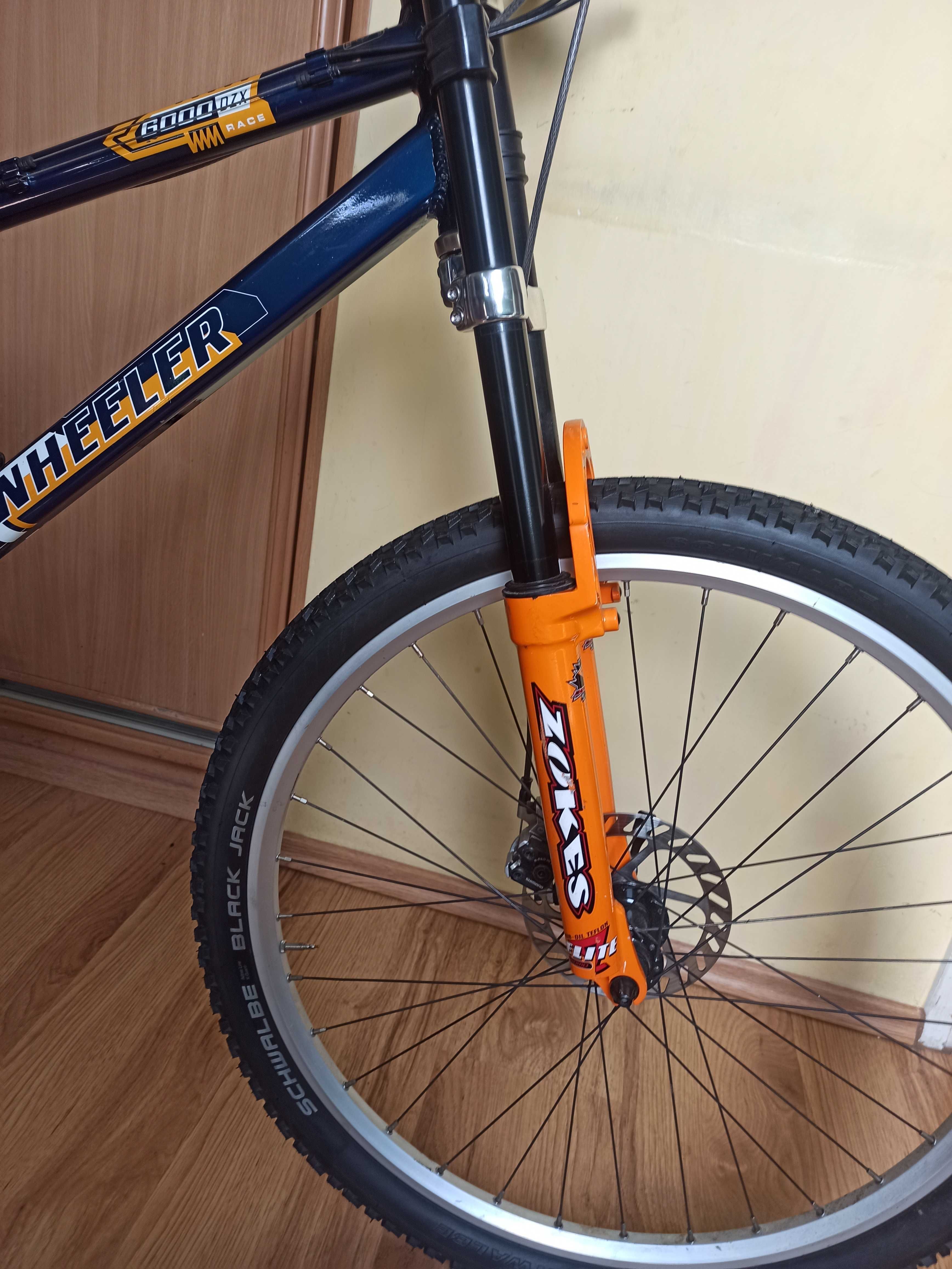 Wheeler 6000 DZX retro full koła 26 Mavic osprzęt Shimano LX/XT ALU 21