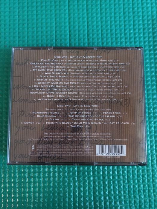 4CDs The Doors Box Set Part I e Part II