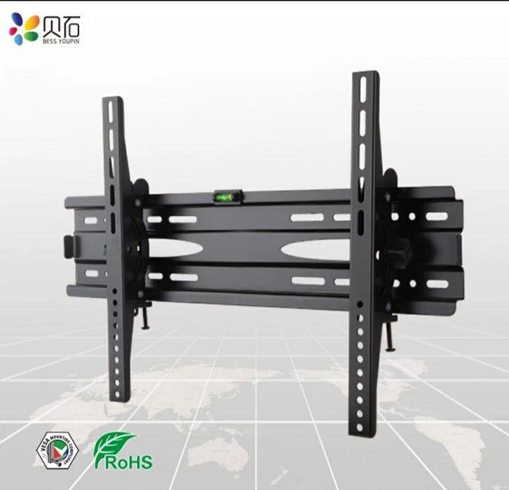 Suporte TV ultrafino ajustável 32-65 polegadas, até 60 Kg NOVO