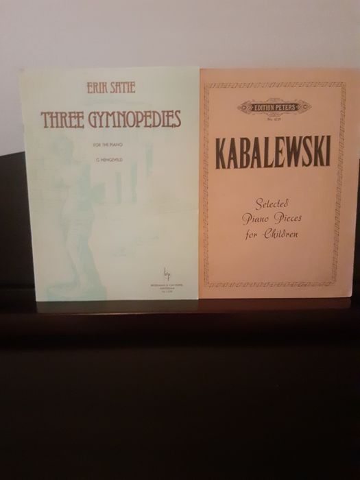 Livros de partituras para piano
