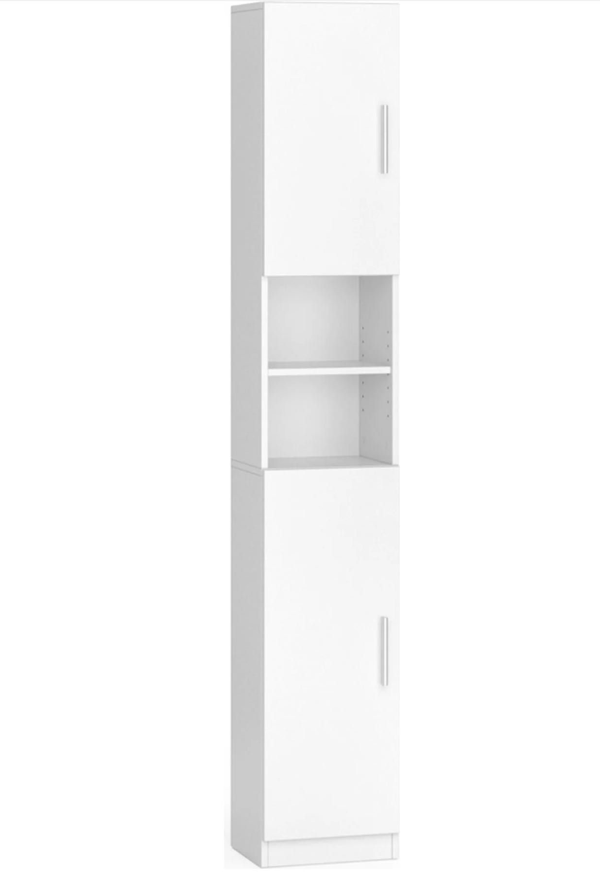 Słupek łazienka 32 x 190 cm, Biały Vicco