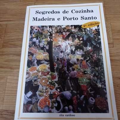 vendo livro segredos de cozinha madeira e porto santo