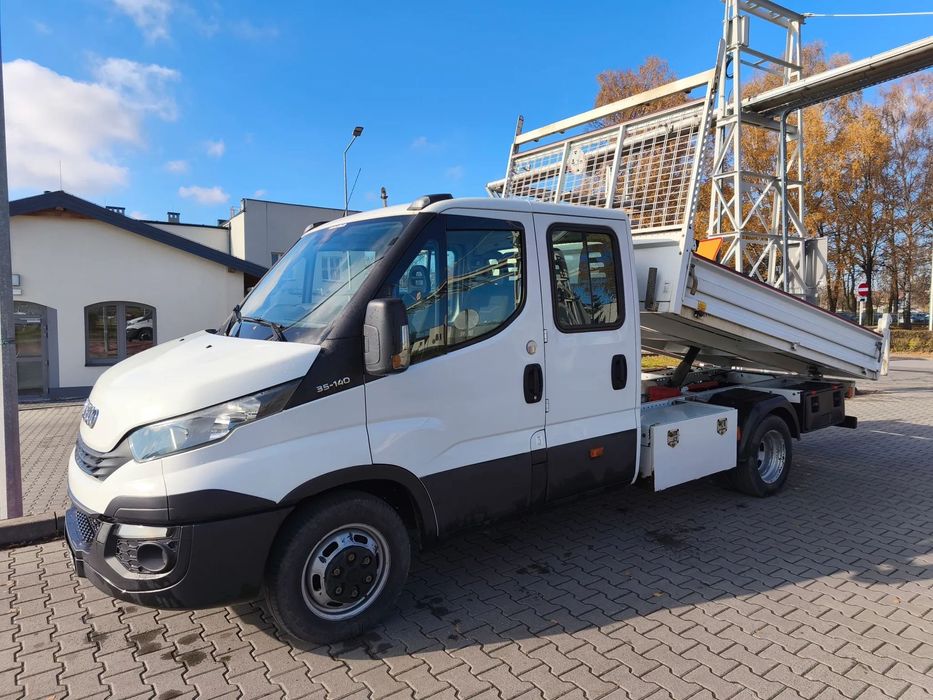 Iveco 35c14  Doka wywrotka kiper brygadówka 2018r.