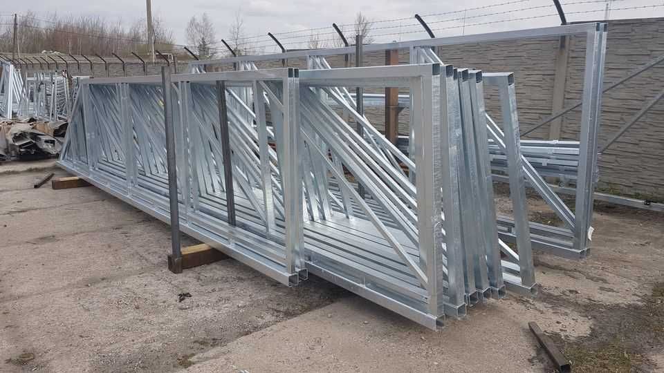 Brama przesuwna rama do wypełnienia 4mx1,50m (PRODUCENT)