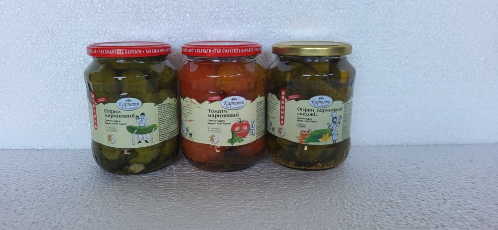 Огірок маринований, аджика, закуска, бакалія від Виробника на Гурт!