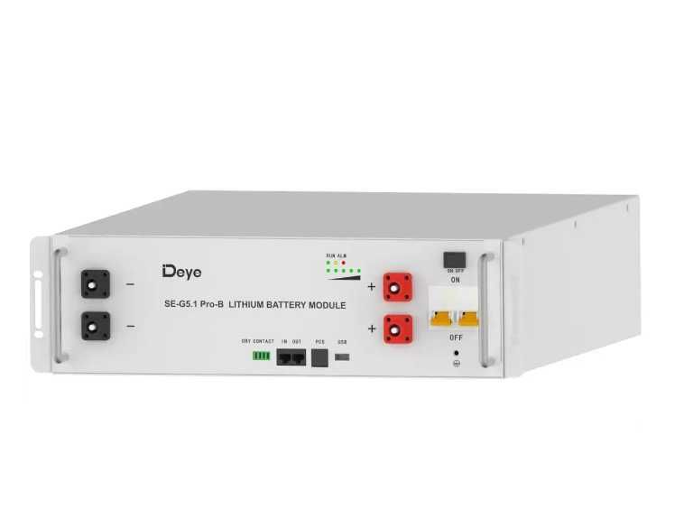 Акумуляторна батарея Deye SE-G5.1Pro-B (LiFePO4 51,2V 100Ah)