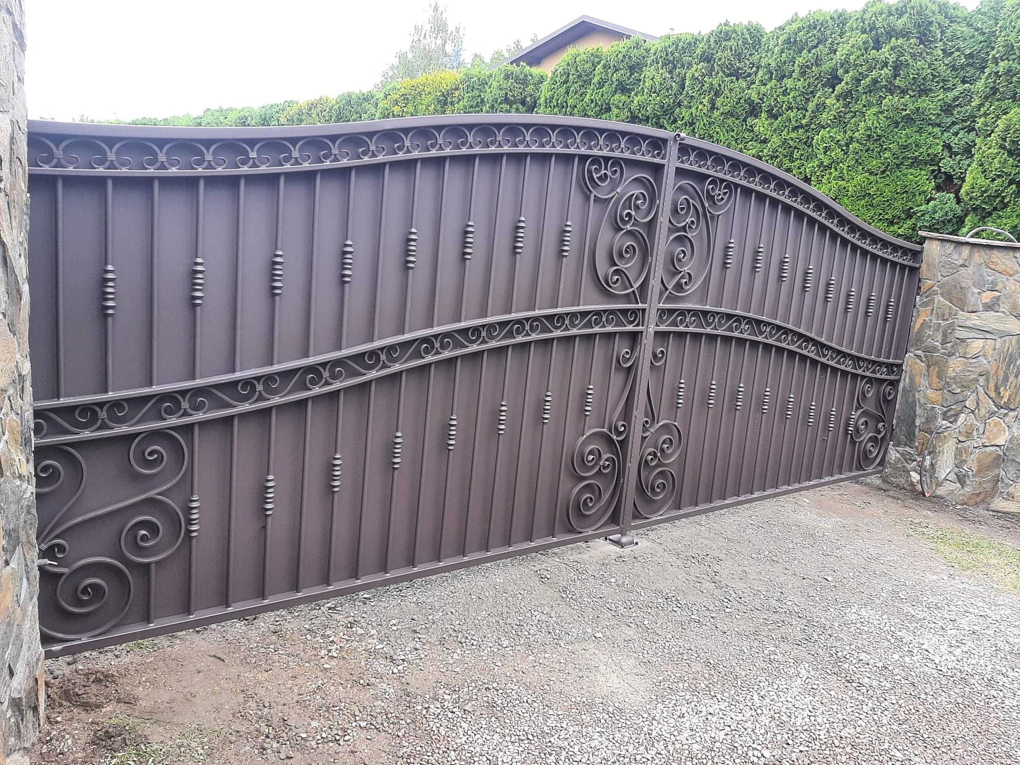 Bramy, Ogrodzenia, Balustrady Kute oraz Nowoczesne