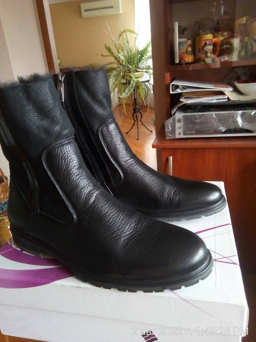 Ботинки зимние, кожаные "Magfini" 42 (Новые)