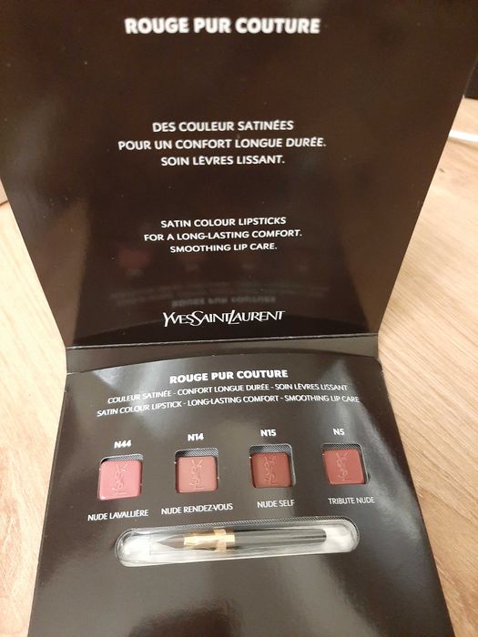 Помада палетка пробники Yves Saint Laurent