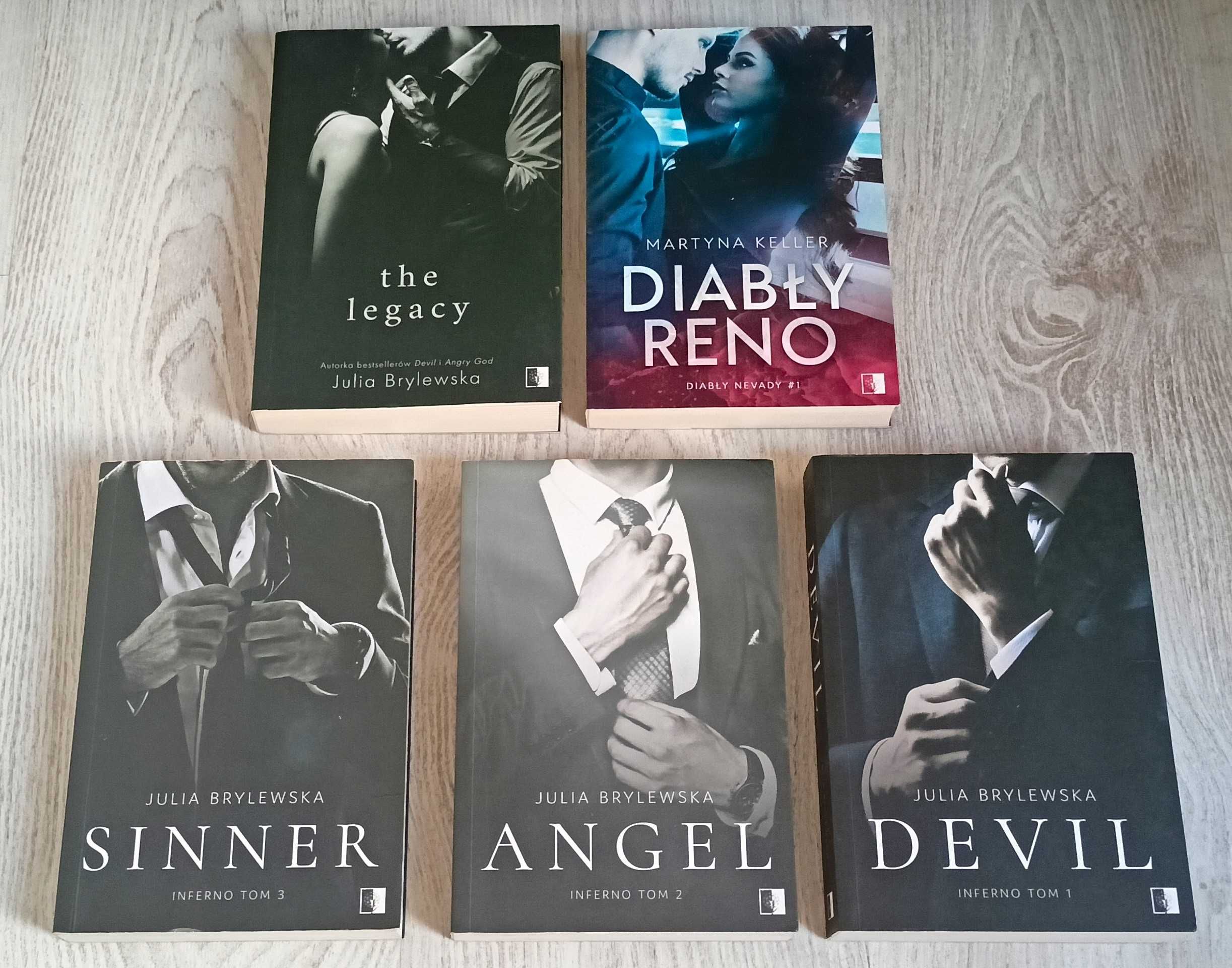 5x Brylewska Devil Angel Sinner The Legacy Martyna Keller Diabły Reno