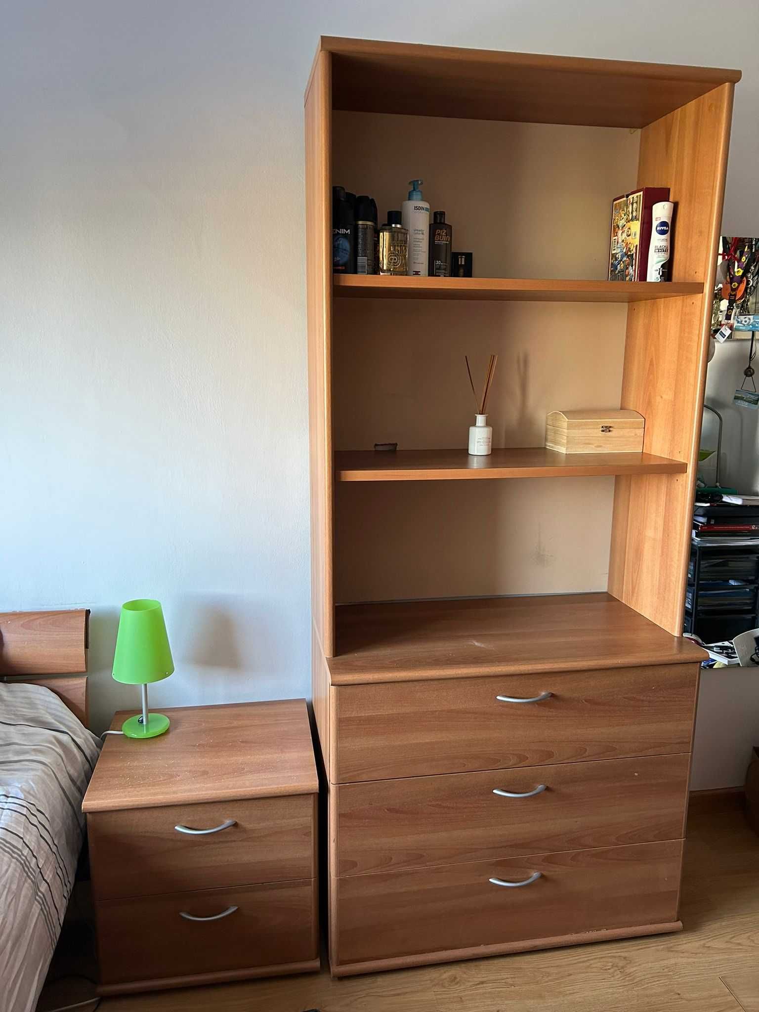 Mobília quarto de solteiro, completa com ou sem colchão