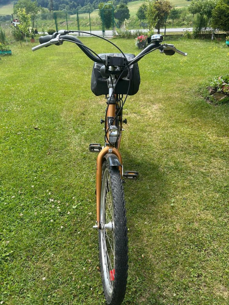 Rower Sparta z koszem