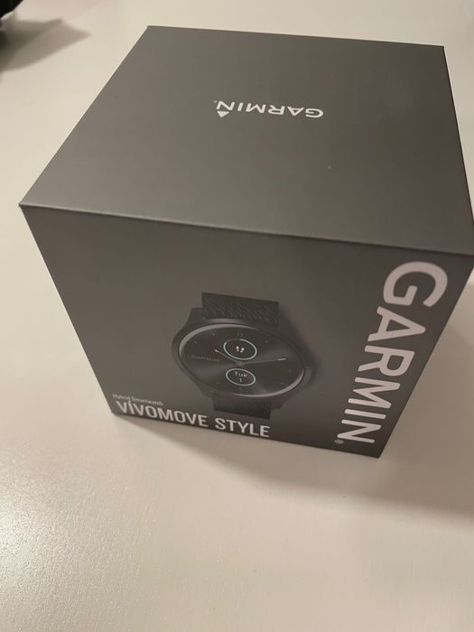 Smartwatch Garmin Vivomove Style nowy czarny