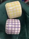 Doniczka ceramiczna krata duża