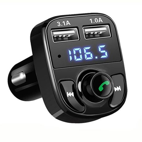 FM Модулятор ФМ трансмиттер CAR X8 с Bluetooth MP3 (X8)