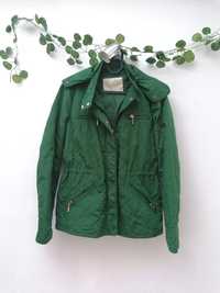 Casaco Verde Impermeável da Zara