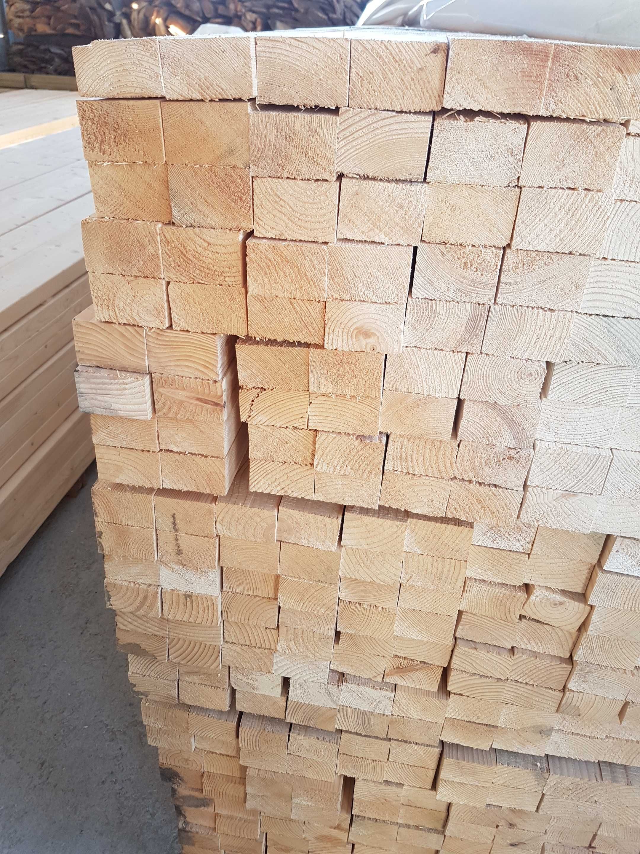 Łata sucha 40x60 suszona strugana