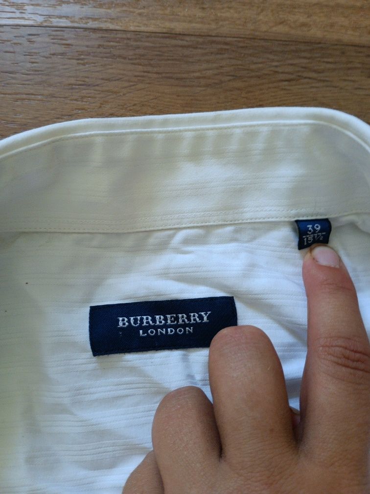 Camisa branca Burberry