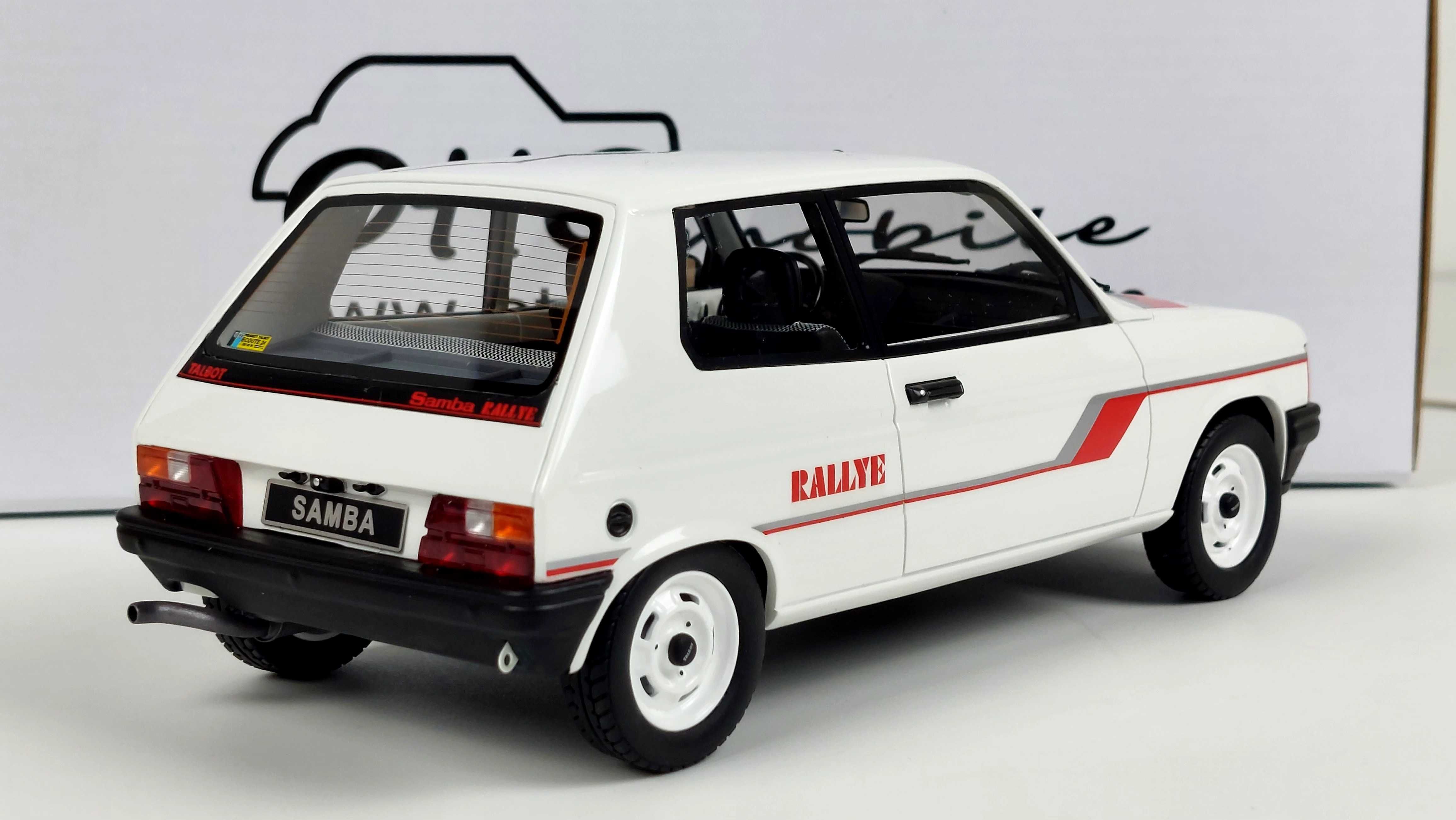 Talbot Samba Rallye 999sztuk limit otto 1:18