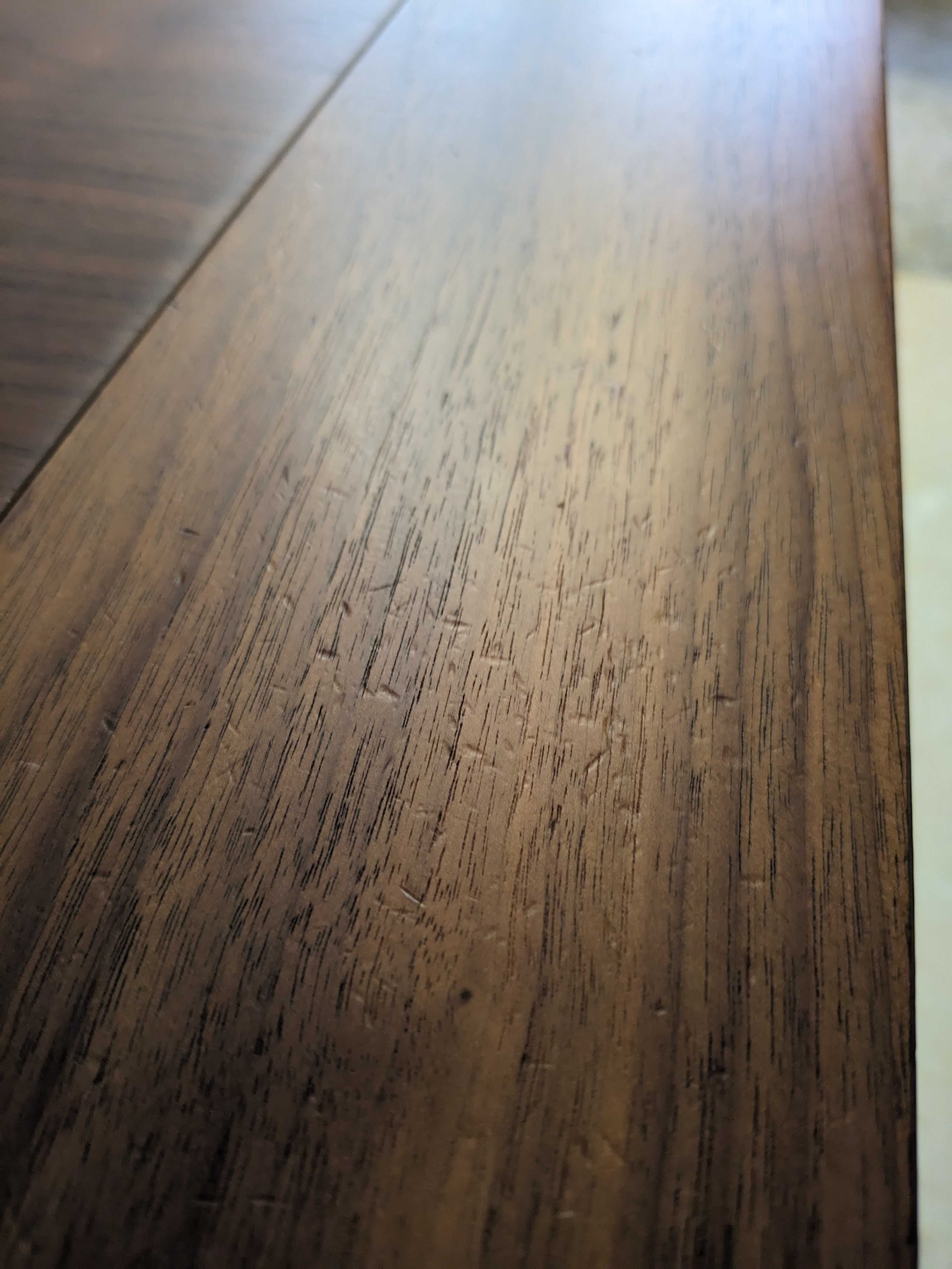 Mesa de jantar extensível nogueira