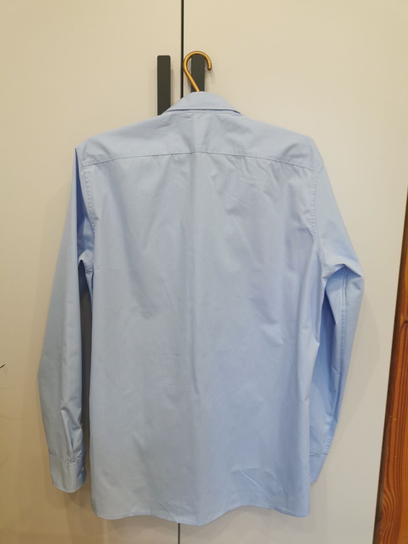 Dwie NOWE Koszule Reserved, niebieskie, roz 39.