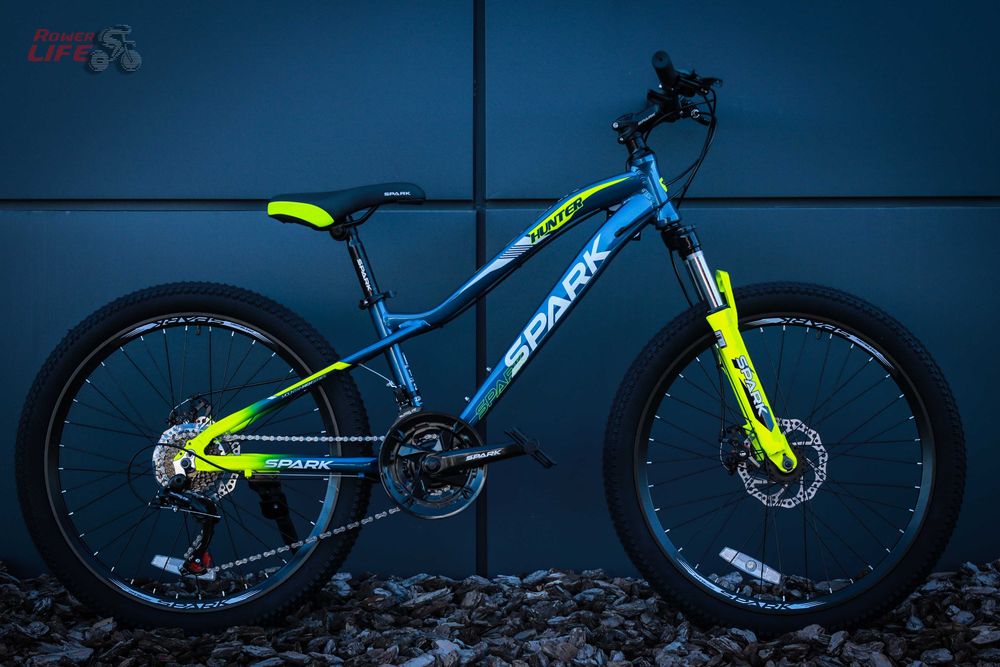 Велосипед SPARK колеса - 24", дитячий підлітковий горний
