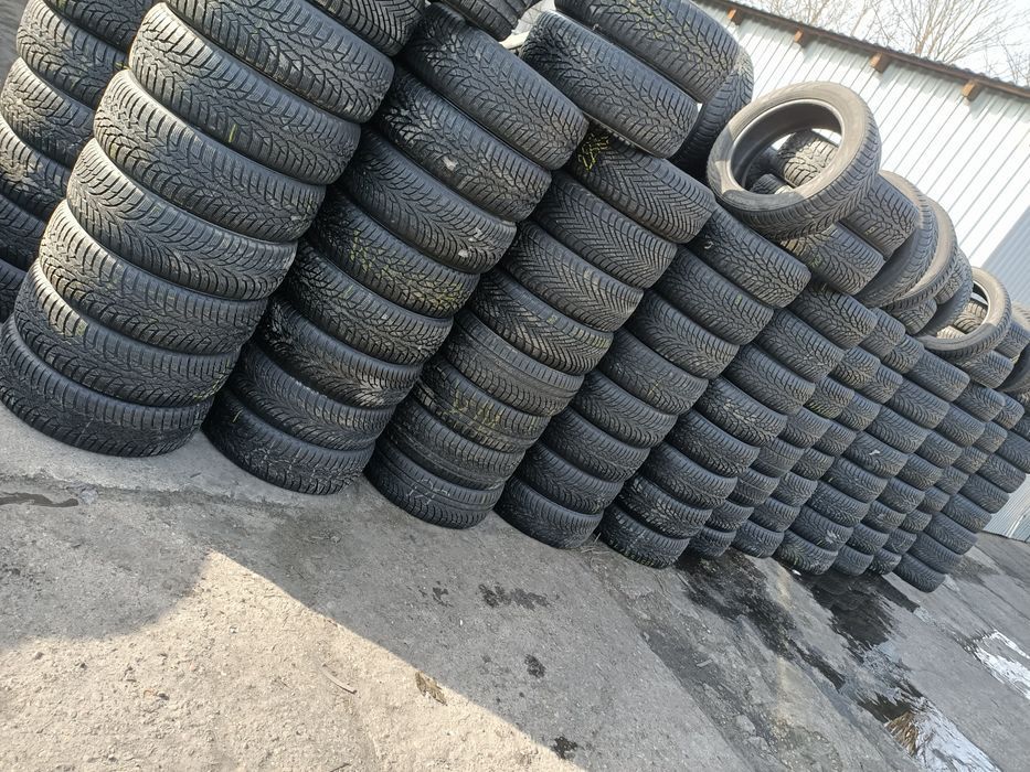 Opony zimowe używane 205/55r16 hurt i detal