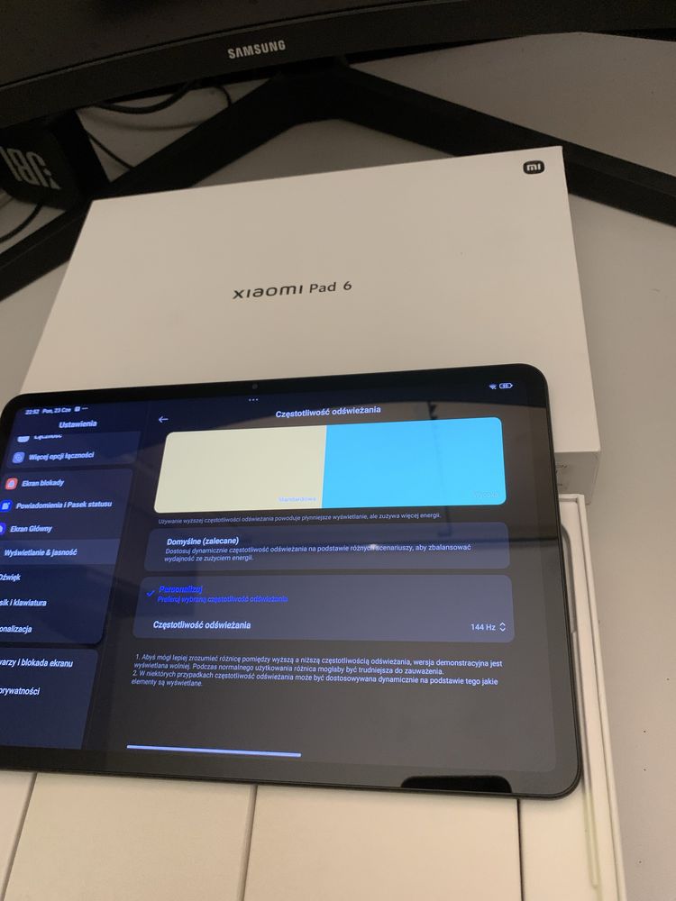 Xiaomi mi pad 6 11’ 144hz 8/256gb