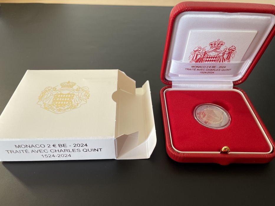 Moeda 2€ proof Monaco