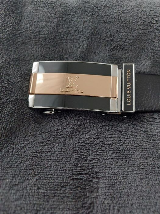 Pasek męski LV 120cm czarny