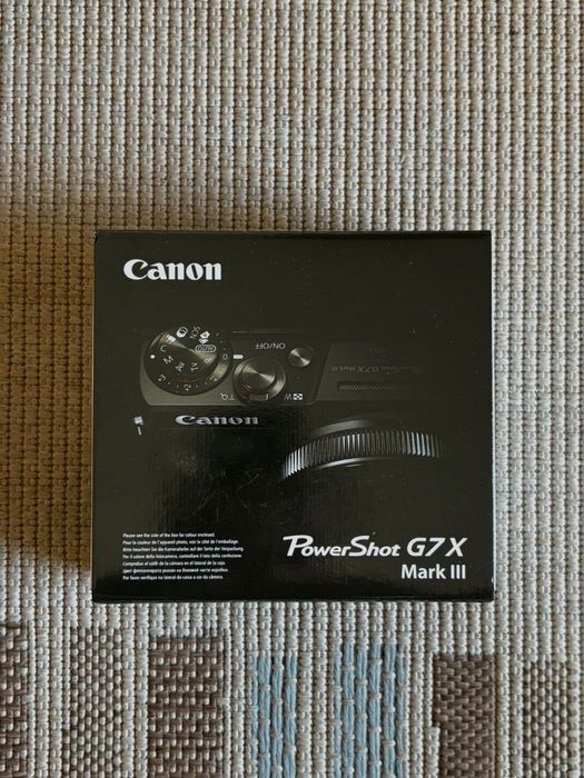 Canon powershot g7x Mark III silver