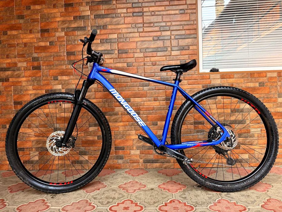 Велосипед MONGOOSE 29"XL" Shimano, SRAM 1x12, ROCK SHOX Воздух