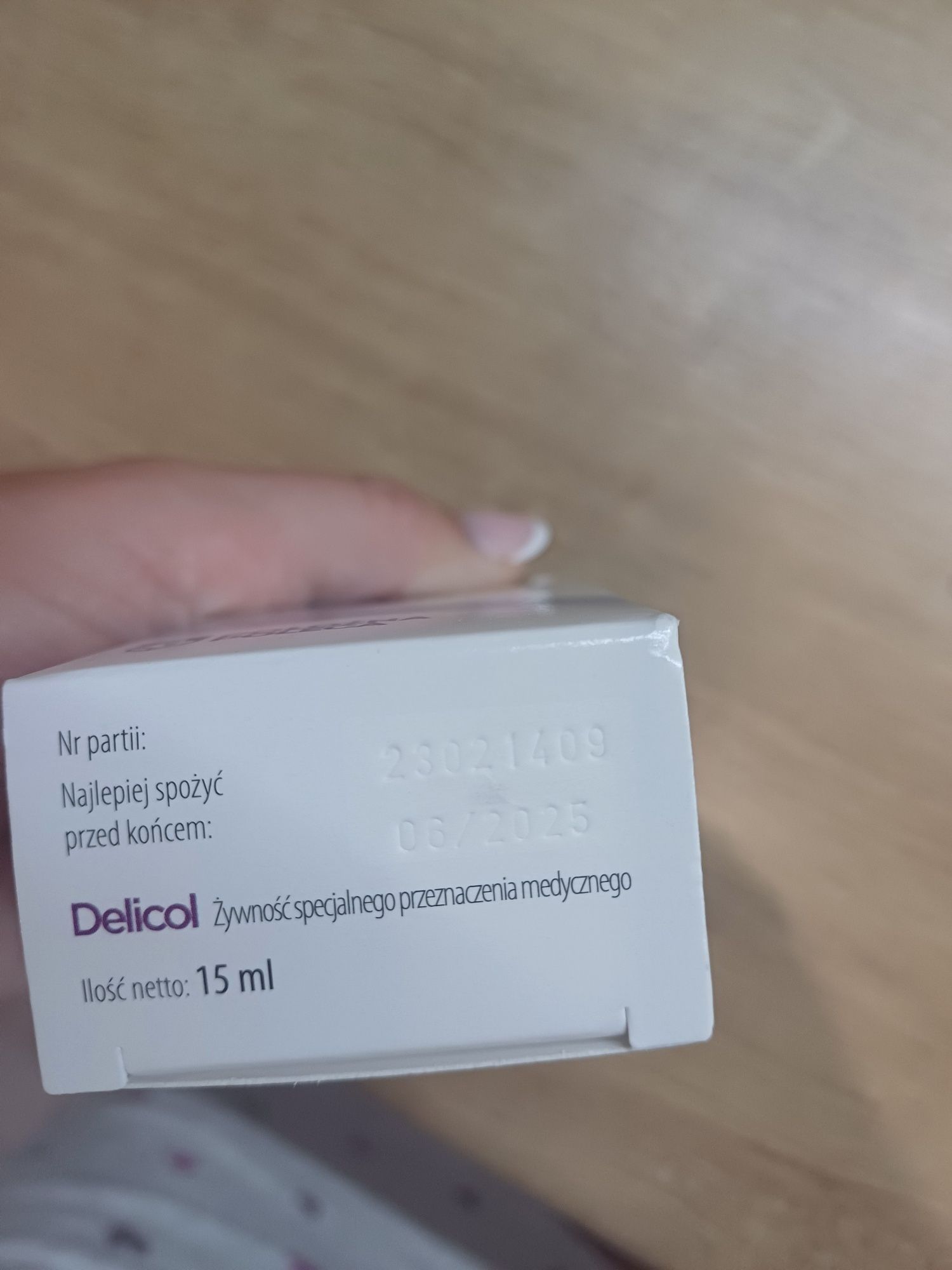 Delicol krople na kolke