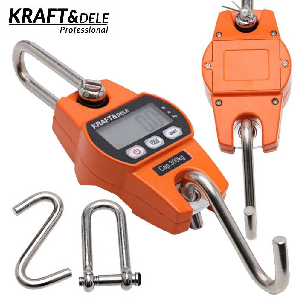 KRAFT&DELE Waga Hakowa Elektroniczna Dźwigowa Przemysłowa 0,3t KD11412