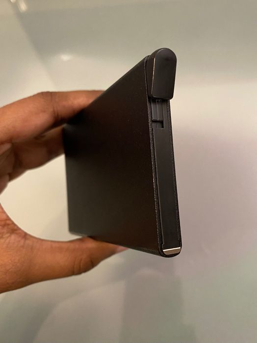 Secrid Cardprotector Portfel Uniseks Aluminiowy, Powder Black