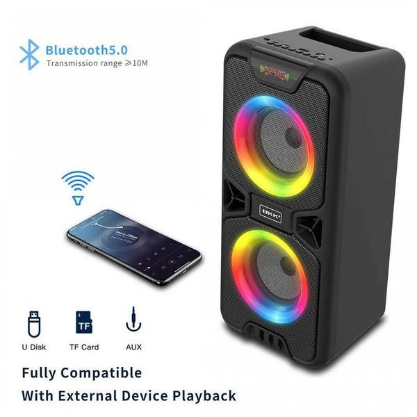 Колонка музична портативна з Bluetooth BKK B86