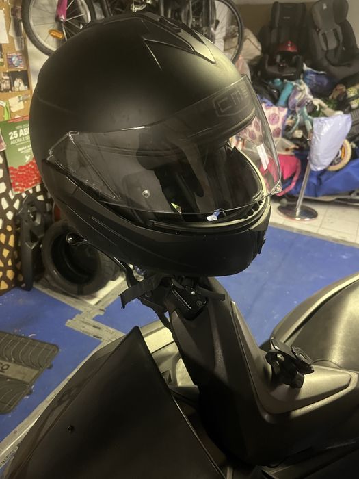 Capacete CMS preto mate