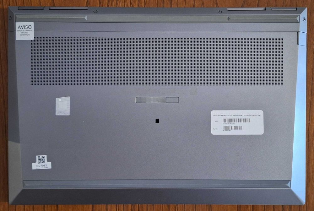 PC/Laptop HP ZBook Fury 15 G7 Recondicionado